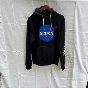 South Pole NASA Pullover Hoodie Black Size Men’s Medium